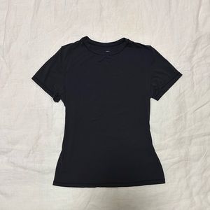 SKIMS Fits Everybody T-Shirt Onyx